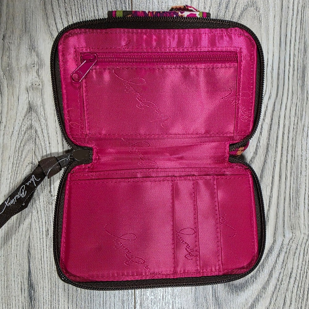 Vera Bradley Wristlet in English Rose - Picture 5 of 7